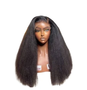 Kinky straight 24 inches 13*4 frontal